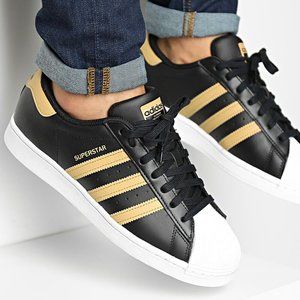 Adidas Superstar (Black Magic/Beige). Brand New. Mens Size: 10.5 & 11.